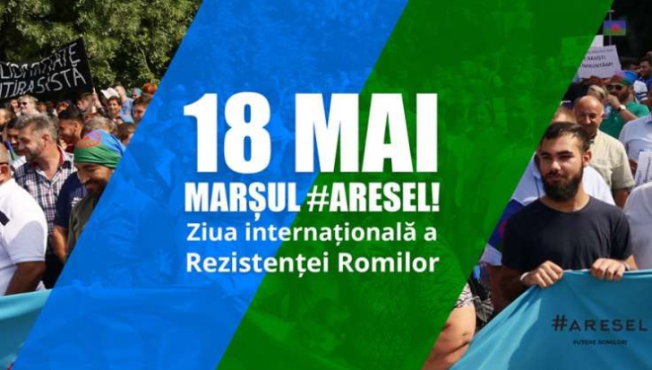 Marş în Bucureşti de Ziua internaţională a rezistenţei romilor