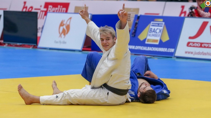 VIDEO Un nou succes al judoului românesc. Alex George Creț, medalie de aur la cadeți