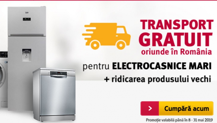 Altex - Transport gratuit pentru electrocasnice