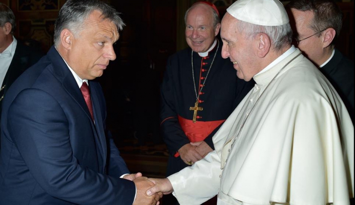 Viktor Orban speculează vizita Papei în România