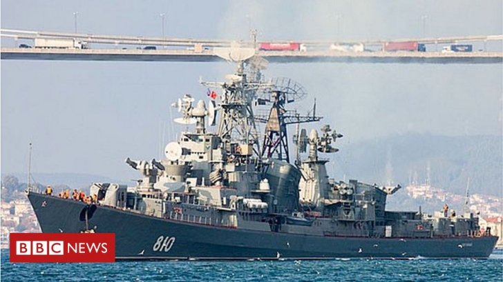 Rusia a trimis o navă de patrulare ca să supravegheze manevrele NATO