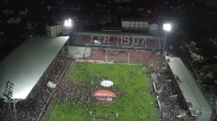  Sărbătoare în Gruia! Imagini spectaculoase filmate cu drona