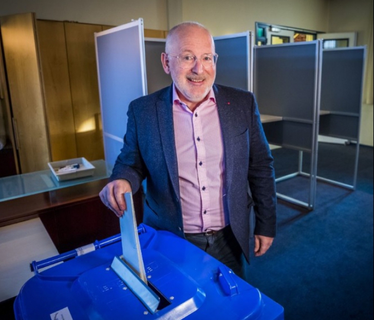 Europarlamentare 2019 | Timmermans, spaima PSD-ului, s-a votat pe el însuși