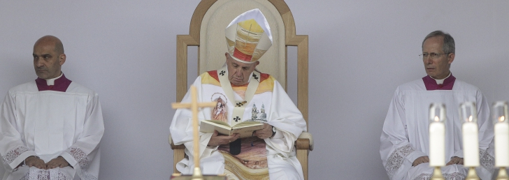 Papa Francisc, la Sumuleu-Ciuc