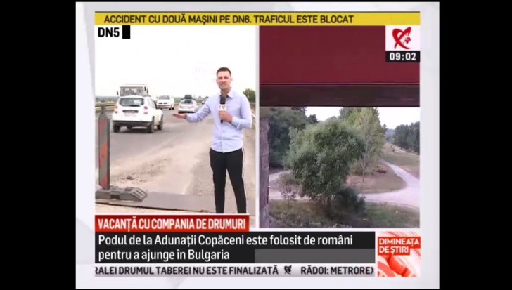 Compania de Drumuri strică vacanțele românilor: "Vedeți cum se zguduie imaginea!"