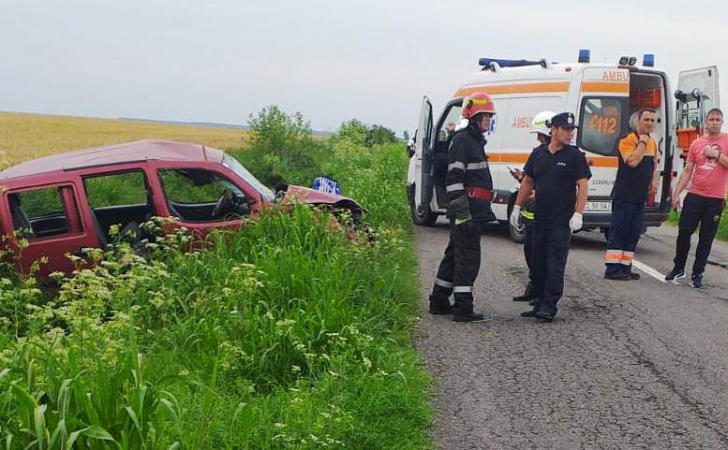 Accident grav pe un drum național din Călărași. Trei mașini implicate, o persoană decedată