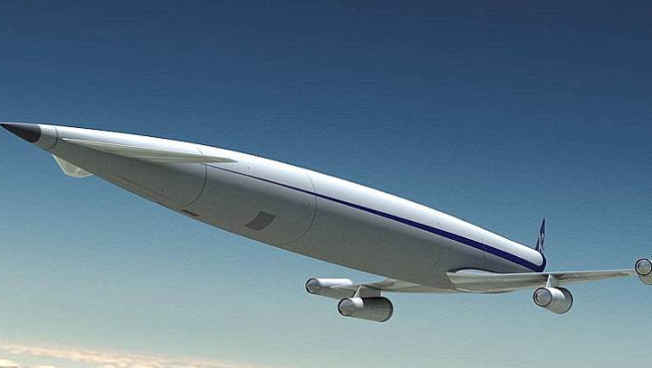 Avionul viitorului ar putea arăta așa și zici că-i desprins din filme SF