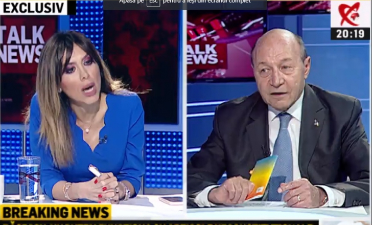 Băsescu: Mă aştept ca SUA să reacţioneze la tentativa de mituire dirijată de Plahotniuc