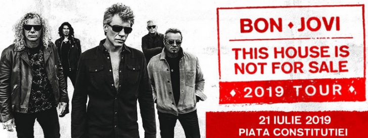 Bon Jovi revine în concert în România, pe 21 iulie 2019