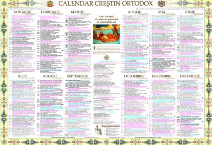 Calendar ortodox iunie 2019. Avem patru mari sărbători cu ...