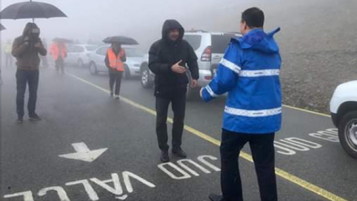 Cel mai înalt drum din România a fost deschis marți