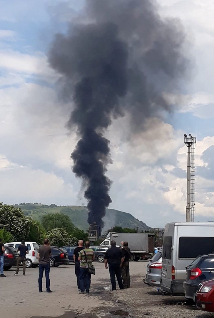 Incendiu devastator în Odorheiul Secuiesc, s-a emis RO-Alert (VIDEO+FOTO)