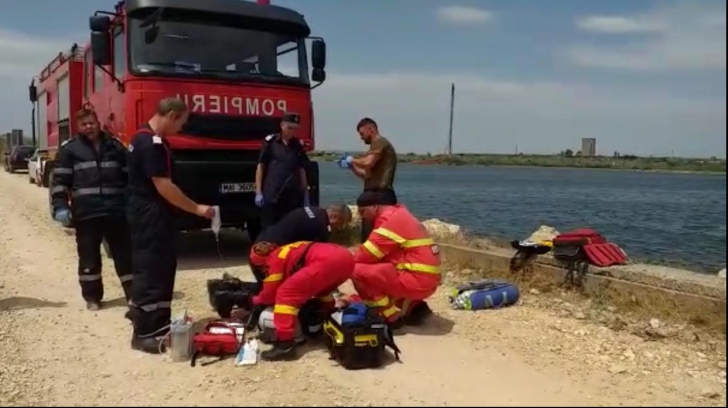 Un marinar militar s-a înecat la Năvodari! S-a scufundat să culeagă melci (FOTO+VIDEO)  