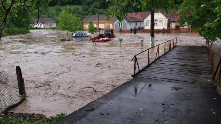 Avertizare! Cod portocaliu de inundații pe rîurile mici din Ilfov, Giurgiu și Teleorman