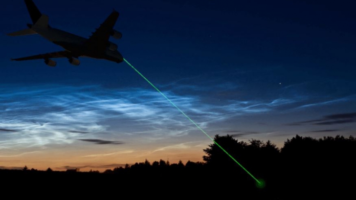 Cât de periculos e să îndrepți un laser către un avion