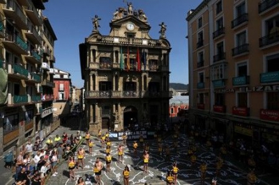 Protest la Pamplona