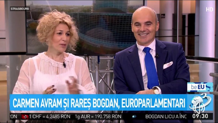 Rareș Bogdan îi promite lui Carmen Avram sprijin în Parlamentul UE și îl critică pe Macron