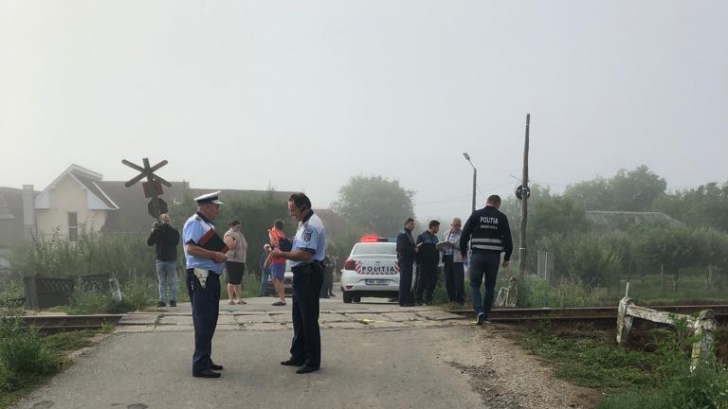 Accident feroviar mortal, în această dimineață, în județul Maramureș. FOTO