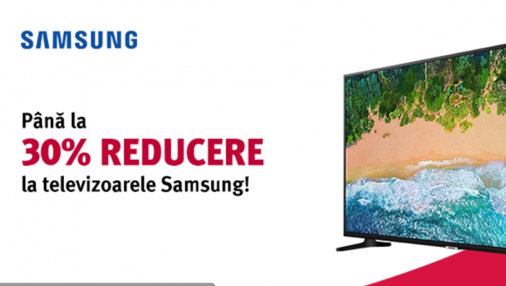 Altex - Reduceri de pana la 30% pentru televizoarele Samsung