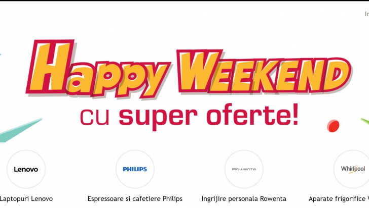 Altex - Happy weekend se incheie luni. Ce oferte mai sunt