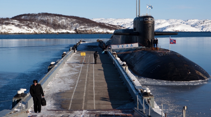 Alertă la Kremlin. Submarin al Armatei ruse, în flăcări: 14 morți