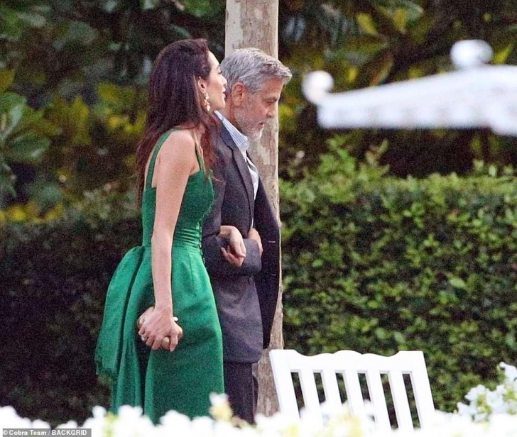 George Clooney, la cină cu soacra sa. Imagini de la fața locului 