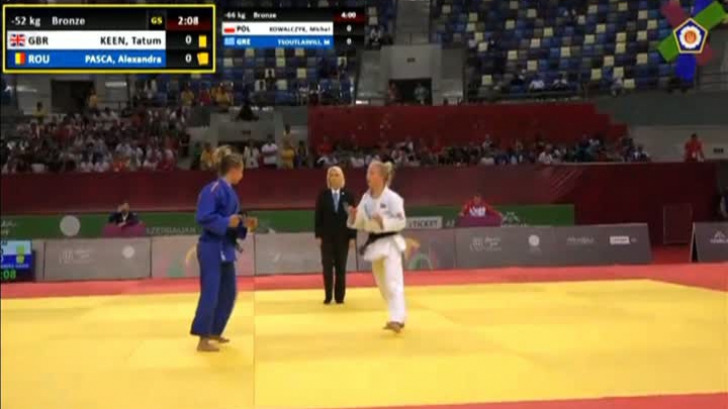 Încă două medalii la judo pentru România, la Jocurile Olimpice pentru Tineret de la Baku