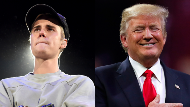 Justin Bieber, mesaj îndrăzneţ pentru Donald Trump