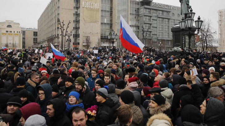 Proteste Moscova - Rusia
