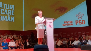 Viorica Dancila la Congresul PSD. Foto: Cristian Otopeanu
