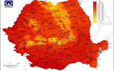 Val de arșiță peste România. Temperaturile au trecut de 40 de grade Celsius