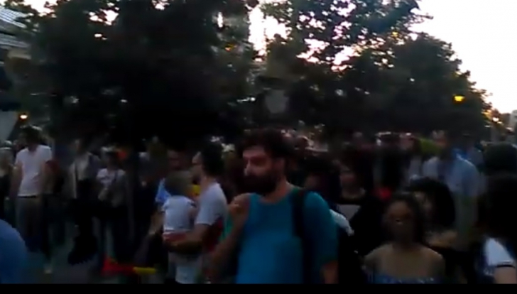 Sute de oameni s-au adunat în marile orașe ale țării, la protestul din 10 august