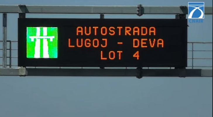 Lotul 4 al autostrăzii A1 Lugoj -Deva a fost recepţionat, dar nu poate fi deschis circulaţiei