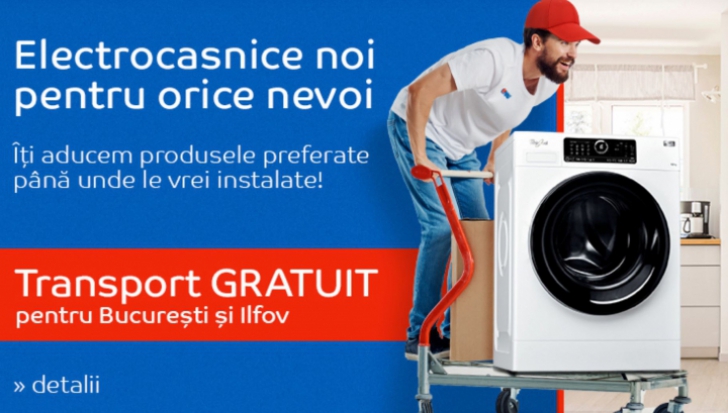 eMAG - Electrocasnice ieftine cu transport gratuit