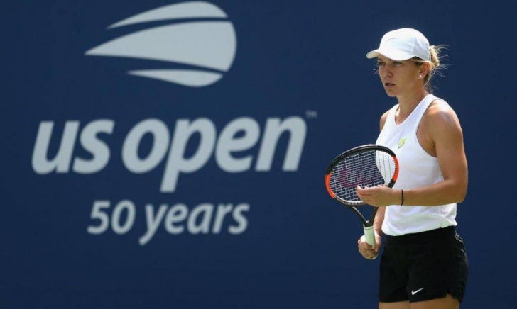  Simona Halep s-a antrenat cu Maria Sakkari la US Open