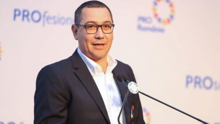 Victor Ponta anunță oficial că Pro România îl susține pe Mircea Diaconu la prezidențiale