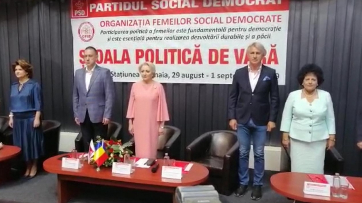 Teodorovici, show la conferința doamnelor din PSD