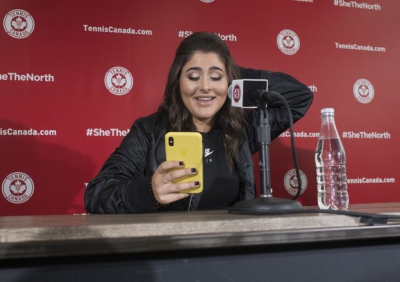 Mesajul primit de Bianca Andreescu de la cel mai faimos rapper canadian