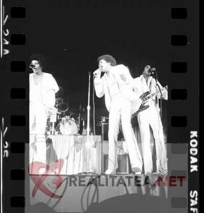 Michael Jackson in 1972. Imagine de pe negativul original. Colectie: Cristian Otopeanu