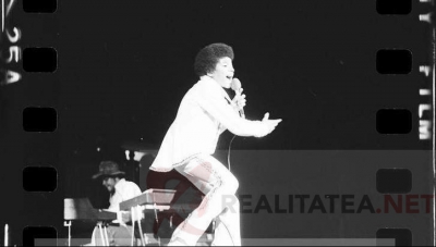 Michael Jackson in 1972. Imagine de pe negativul original. Colectie: Cristian Otopeanu