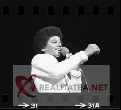Michael Jackson in 1972. Imagine de pe negativul original. Colectie: Cristian Otopeanu