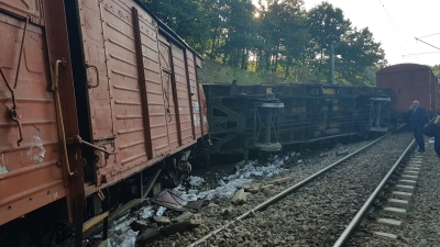 Tren deraiat în apropiere de Drobeta Turnu Severin! Ciculația feroviară este blocată
