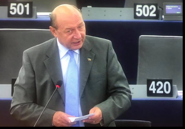 Traian Băsescu în PE
