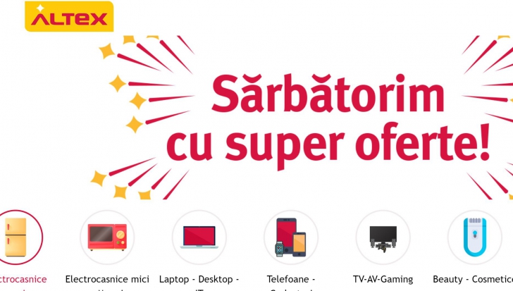 Altex la 28 de ani - Ofertele cele mai bune la televizoare 4k ultra hd