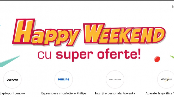 Altex - Happy weekend se incheie luni. Ce oferte mai sunt