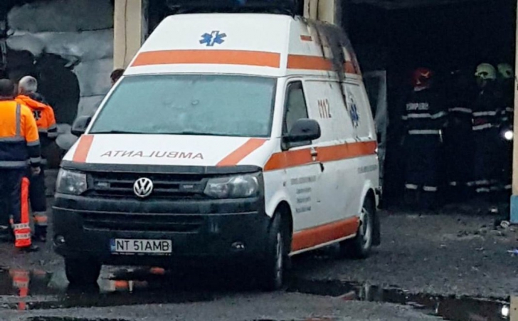 Incendiu la Serviciul de Ambulanță din Neamț
