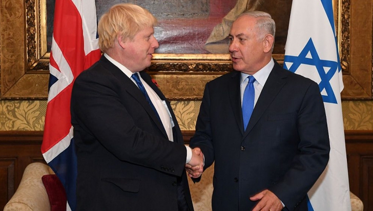 Benjamin Netanyahu, vizită-fulger la Londra  