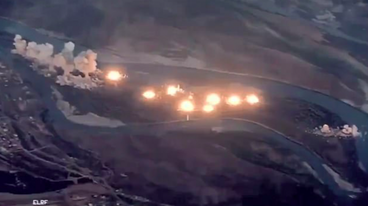 Atac devastator al US Air Force. Bombele ghidate cu laser au semănat moarte - Imagini dramatice