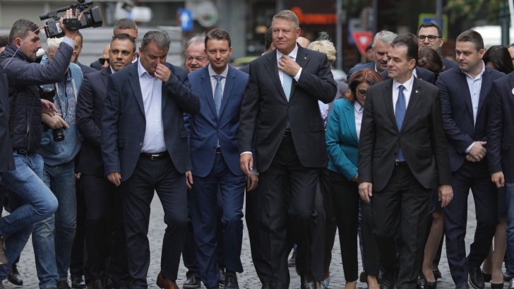Iohannis și-a depus candidatura: ”Fără mine PSD-ul ar fi reușit să distrugă justiția”