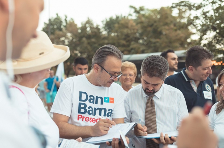 Theodor Paleologu, candidatul PMP la prezidențiale, a semnat pentru Barna